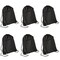 Waterproof Cinch Pack Bag | Polyester Drawstring Pocket Waterproof Foldable Storage Bag | Durable Bulk Sport Gym School Travel Pull Bag | 17.75"h x 14.5"w | Portable For Beach Casual Outdoor Sport | Raheev